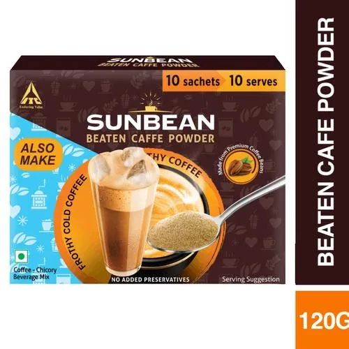 Sunbean   Beaten Caffe Powder - Creamy & Frothy Coffee In An Instant, 120 g (10 Sachets x 12 g each)-1.webp